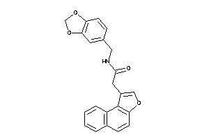 2-benzo[e]benzofuran-1-yl-N-piperonyl-acetamide