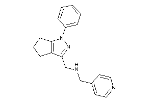 (1-phenyl-5,6-dihydro-4H-cyclopenta[c]pyrazol-3-yl)methyl-(4-pyridylmethyl)amine