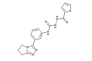 1-[3-(6,7-dihydro-5H-pyrrolo[2,1-c][1,2,4]triazol-3-yl)phenyl]-3-(2-thenoylamino)urea