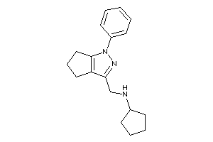 Cyclopentyl-[(1-phenyl-5,6-dihydro-4H-cyclopenta[c]pyrazol-3-yl)methyl]amine