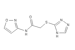 N-isoxazol-3-yl-2-(4H-1,2,4-triazol-3-ylthio)acetamide