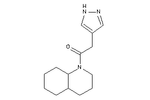 1-(3,4,4a,5,6,7,8,8a-octahydro-2H-quinolin-1-yl)-2-(1H-pyrazol-4-yl)ethanone