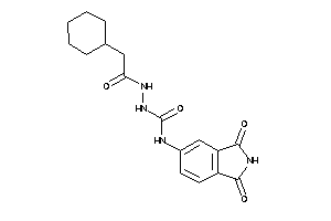 1-[(2-cyclohexylacetyl)amino]-3-(1,3-diketoisoindolin-5-yl)urea