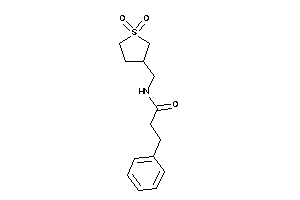 N-[(1,1-diketothiolan-3-yl)methyl]-3-phenyl-propionamide