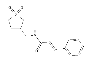 N-[(1,1-diketothiolan-3-yl)methyl]-3-phenyl-acrylamide