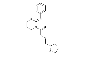 1-(2-phenylimino-1,3-thiazinan-3-yl)-2-(tetrahydrofurfuryloxy)ethanone