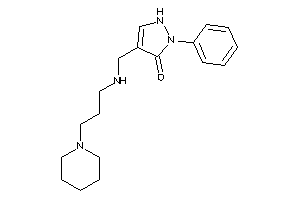 2-phenyl-4-[(3-piperidinopropylamino)methyl]-3-pyrazolin-3-one