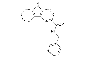 N-(3-pyridylmethyl)-6,7,8,9-tetrahydro-5H-carbazole-3-carboxamide