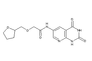 N-(2,4-diketo-1H-pyrido[2,3-d]pyrimidin-6-yl)-2-(tetrahydrofurfuryloxy)acetamide