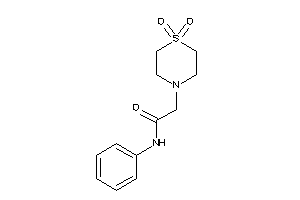 2-(1,1-diketo-1,4-thiazinan-4-yl)-N-phenyl-acetamide