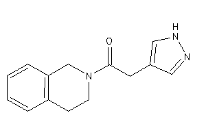 1-(3,4-dihydro-1H-isoquinolin-2-yl)-2-(1H-pyrazol-4-yl)ethanone