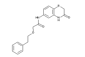 N-(3-keto-4H-1,4-benzothiazin-6-yl)-2-phenethyloxy-acetamide