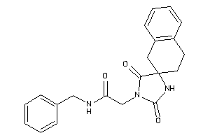 N-benzyl-2-(2,5-diketospiro[imidazolidine-4,2'-tetralin]-1-yl)acetamide