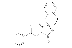 3-phenacylspiro[imidazolidine-5,2'-tetralin]-2,4-quinone