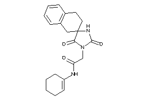 N-cyclohexen-1-yl-2-(2,5-diketospiro[imidazolidine-4,2'-tetralin]-1-yl)acetamide