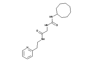 2-(cyclooctylcarbamoylamino)-N-[2-(2-pyridyl)ethyl]acetamide