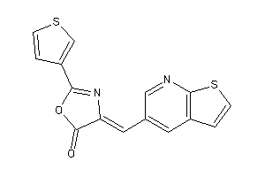 4-(thieno[2,3-b]pyridin-5-ylmethylene)-2-(3-thienyl)-2-oxazolin-5-one