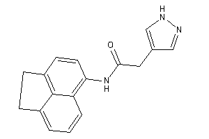 N-acenaphthen-5-yl-2-(1H-pyrazol-4-yl)acetamide