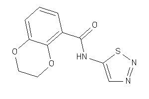 N-(thiadiazol-5-yl)-2,3-dihydro-1,4-benzodioxine-5-carboxamide