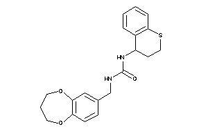 1-(3,4-dihydro-2H-1,5-benzodioxepin-7-ylmethyl)-3-thiochroman-4-yl-urea