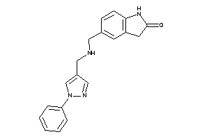 5-[[(1-phenylpyrazol-4-yl)methylamino]methyl]oxindole