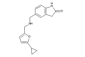 5-[[(5-cyclopropyl-2-furyl)methylamino]methyl]oxindole