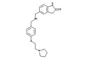 5-[[[4-(2-pyrrolidinoethoxy)benzyl]amino]methyl]oxindole