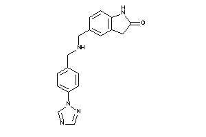 5-[[[4-(1,2,4-triazol-1-yl)benzyl]amino]methyl]oxindole