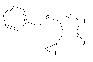 3-(benzylthio)-4-cyclopropyl-1H-1,2,4-triazol-5-one