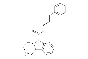 1-(1,2,3,4,4a,9b-hexahydropyrido[4,3-b]indol-5-yl)-2-phenethyloxy-ethanone