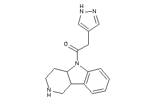 1-(1,2,3,4,4a,9b-hexahydropyrido[4,3-b]indol-5-yl)-2-(1H-pyrazol-4-yl)ethanone