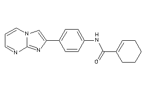 N-(4-imidazo[1,2-a]pyrimidin-2-ylphenyl)cyclohexene-1-carboxamide