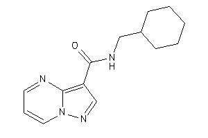 N-(cyclohexylmethyl)pyrazolo[1,5-a]pyrimidine-3-carboxamide