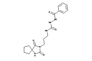 1-benzamido-3-[3-(2,4-diketo-1,3-diazaspiro[4.4]nonan-3-yl)propyl]urea