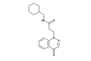 N-(cyclohexylmethyl)-3-(4-ketocinnolin-1-yl)propionamide