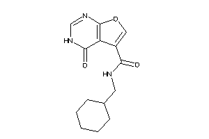 N-(cyclohexylmethyl)-4-keto-3H-furo[2,3-d]pyrimidine-5-carboxamide