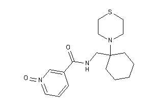 1-keto-N-[(1-thiomorpholinocyclohexyl)methyl]nicotinamide