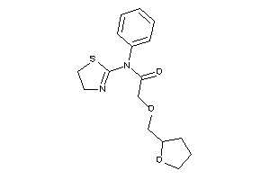 N-phenyl-2-(tetrahydrofurfuryloxy)-N-(2-thiazolin-2-yl)acetamide