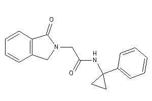 2-(1-ketoisoindolin-2-yl)-N-(1-phenylcyclopropyl)acetamide