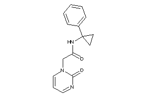 2-(2-ketopyrimidin-1-yl)-N-(1-phenylcyclopropyl)acetamide