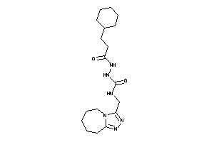 1-(3-cyclohexylpropanoylamino)-3-(6,7,8,9-tetrahydro-5H-[1,2,4]triazolo[4,3-a]azepin-3-ylmethyl)urea