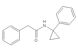 2-phenyl-N-(1-phenylcyclopropyl)acetamide