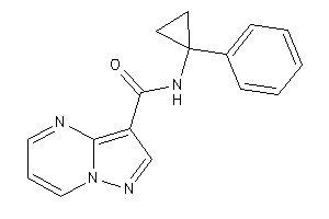 N-(1-phenylcyclopropyl)pyrazolo[1,5-a]pyrimidine-3-carboxamide