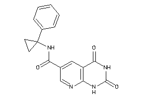 2,4-diketo-N-(1-phenylcyclopropyl)-1H-pyrido[2,3-d]pyrimidine-6-carboxamide