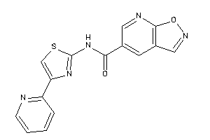 N-[4-(2-pyridyl)thiazol-2-yl]isoxazolo[5,4-b]pyridine-5-carboxamide