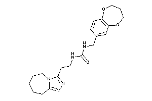 1-(3,4-dihydro-2H-1,5-benzodioxepin-7-ylmethyl)-3-[2-(6,7,8,9-tetrahydro-5H-[1,2,4]triazolo[4,3-a]azepin-3-yl)ethyl]urea