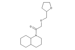 1-(3,4,4a,5,6,7,8,8a-octahydro-2H-quinolin-1-yl)-2-(tetrahydrofurfuryloxy)ethanone