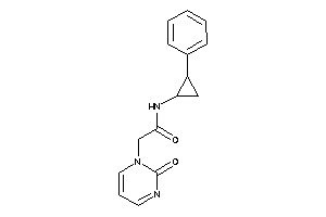 2-(2-ketopyrimidin-1-yl)-N-(2-phenylcyclopropyl)acetamide