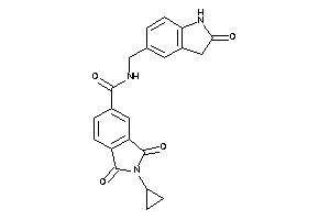 2-cyclopropyl-1,3-diketo-N-[(2-ketoindolin-5-yl)methyl]isoindoline-5-carboxamide