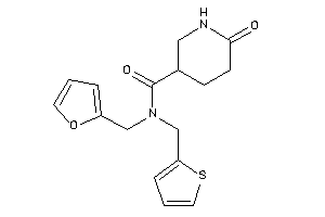 N-(2-furfuryl)-6-keto-N-(2-thenyl)nipecotamide